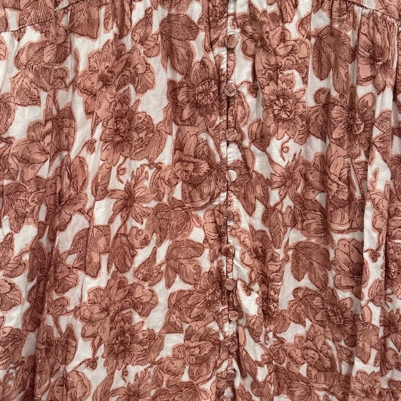 Rust Floral Midi - Picture 4 of 8